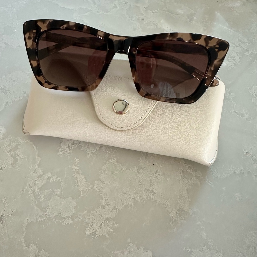 Eleventh Hour Polarized Tortoise Sunglasses